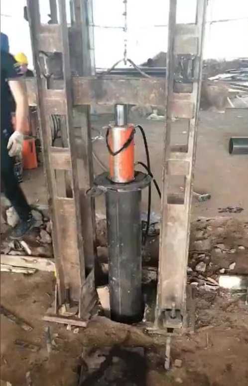 安庆怀宁县钢管桩加固